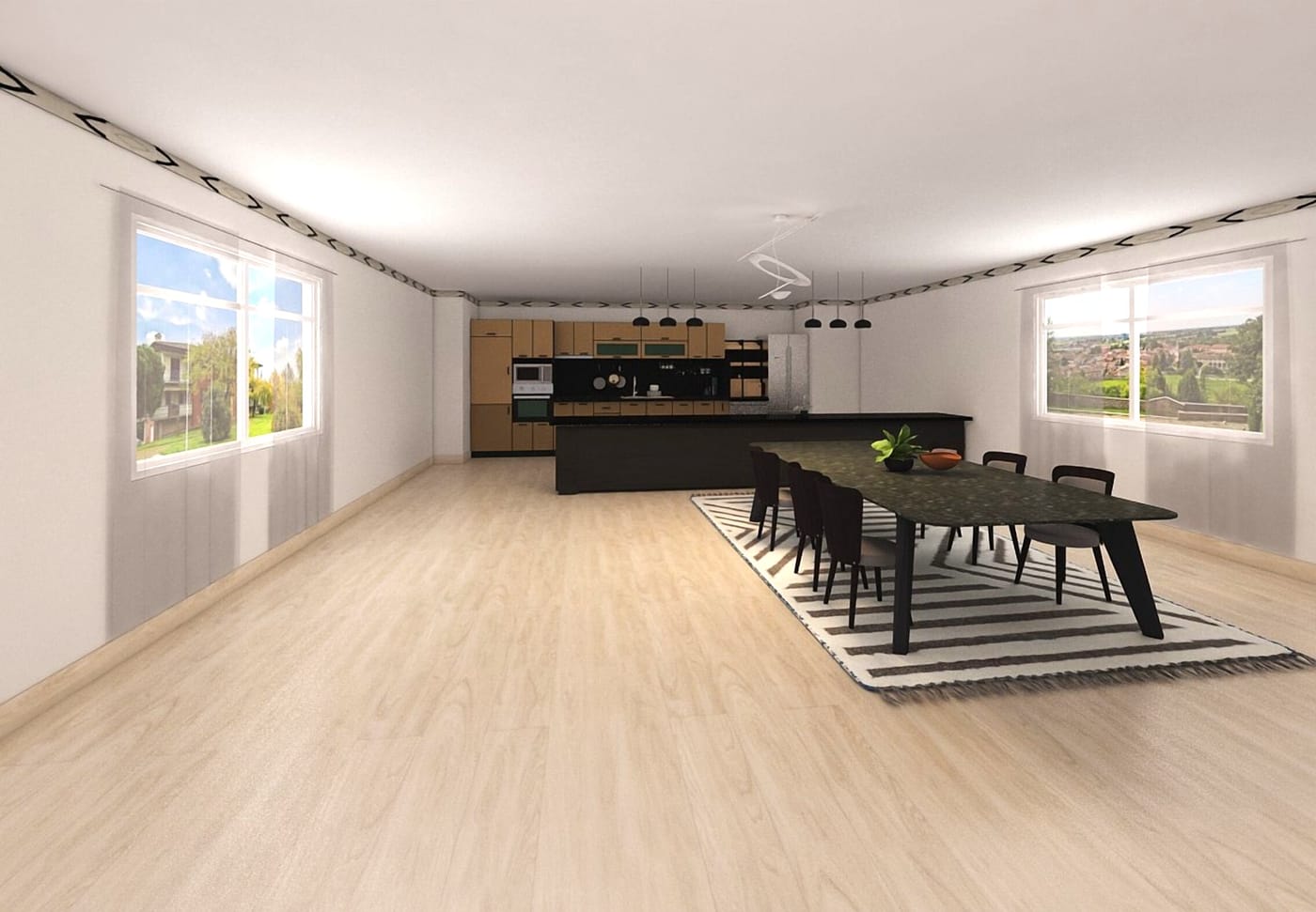 Mid-century kitchen
