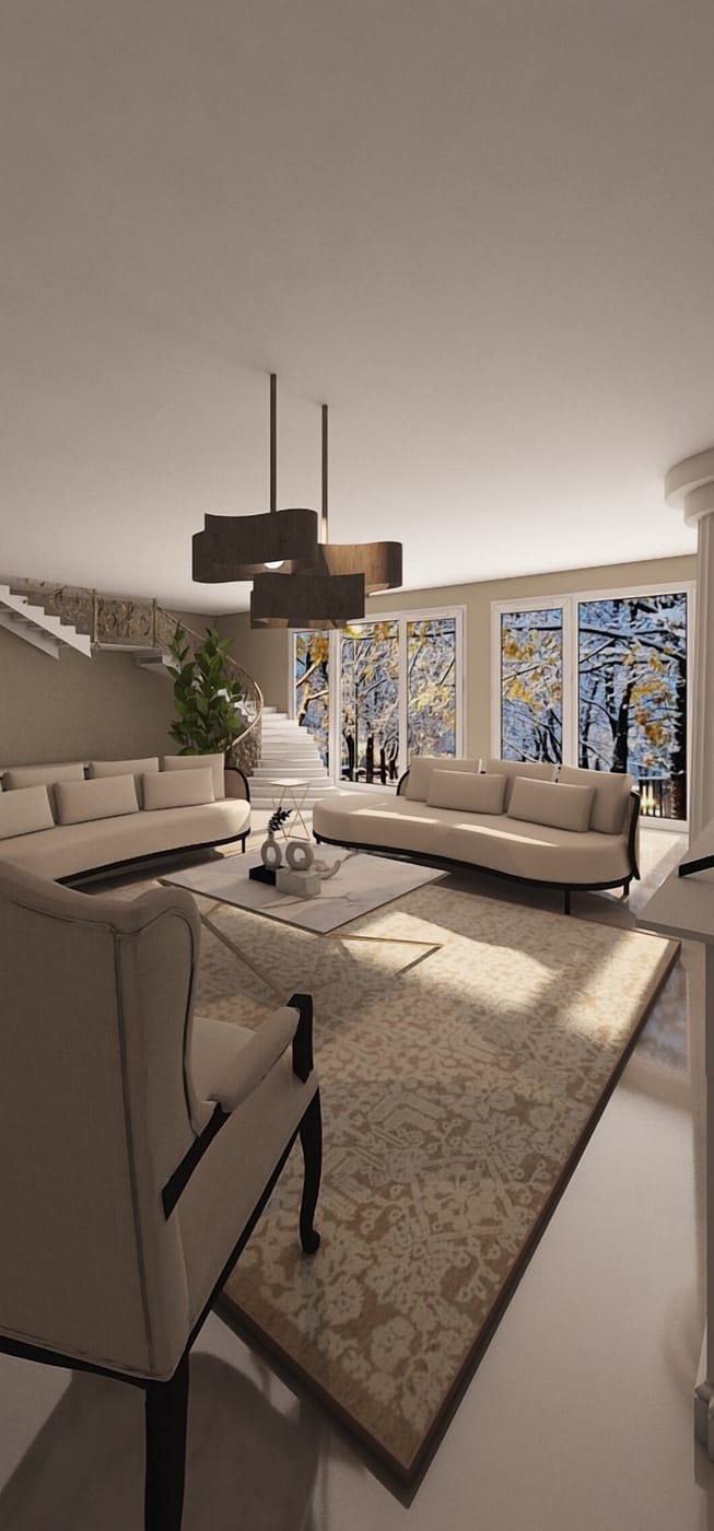 Contemporary floor plan