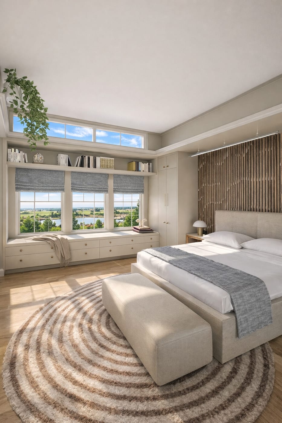 Mid-century bedroom