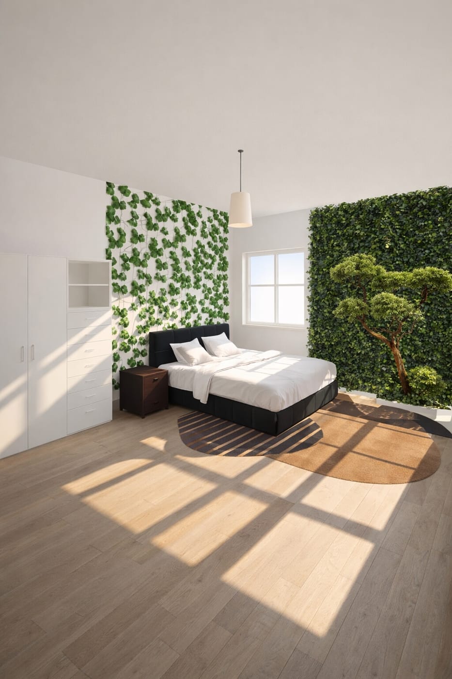 Mid-century bedroom