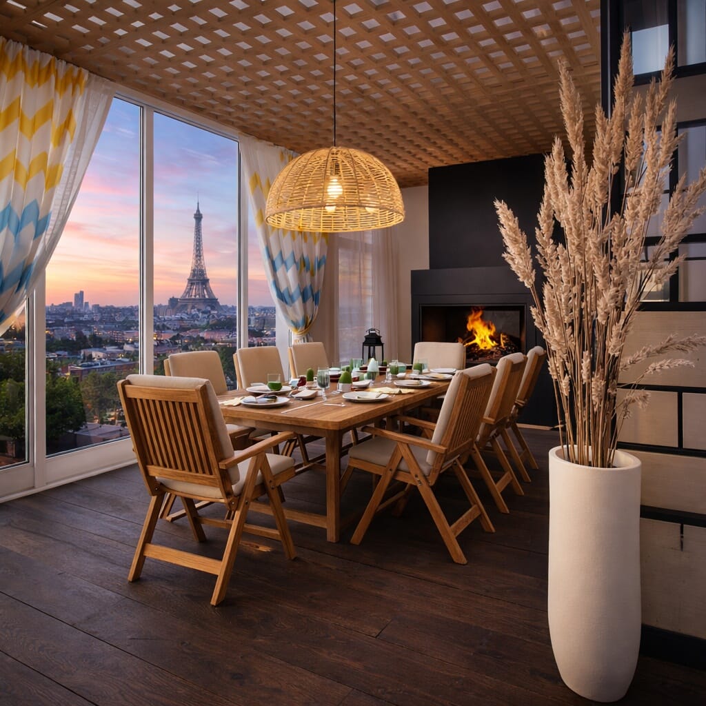Boho dining room