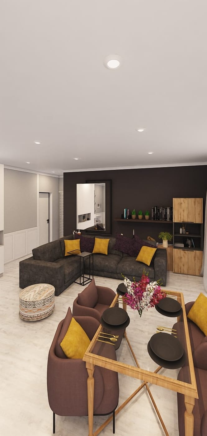 Contemporary living room
