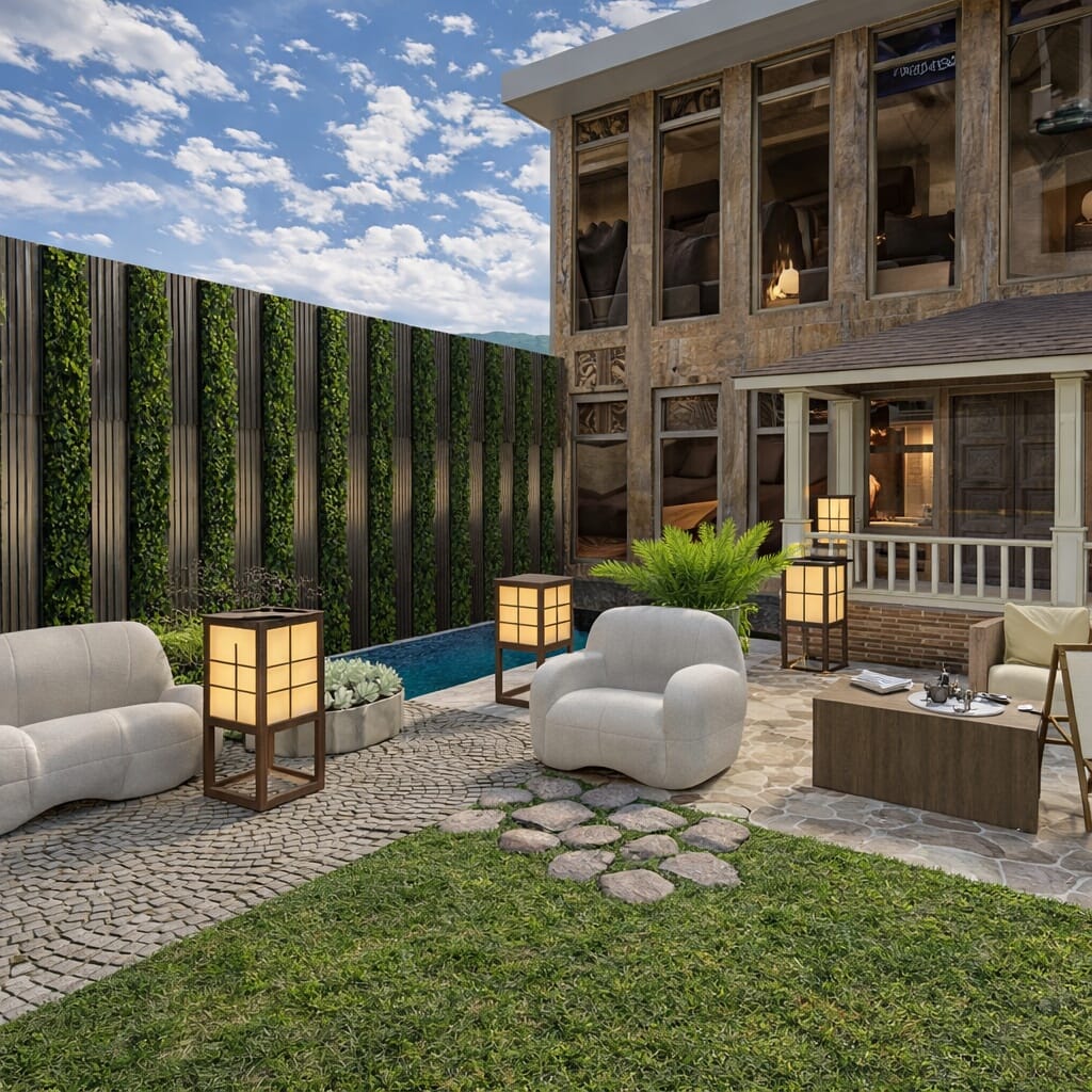 Traditional outdoor space