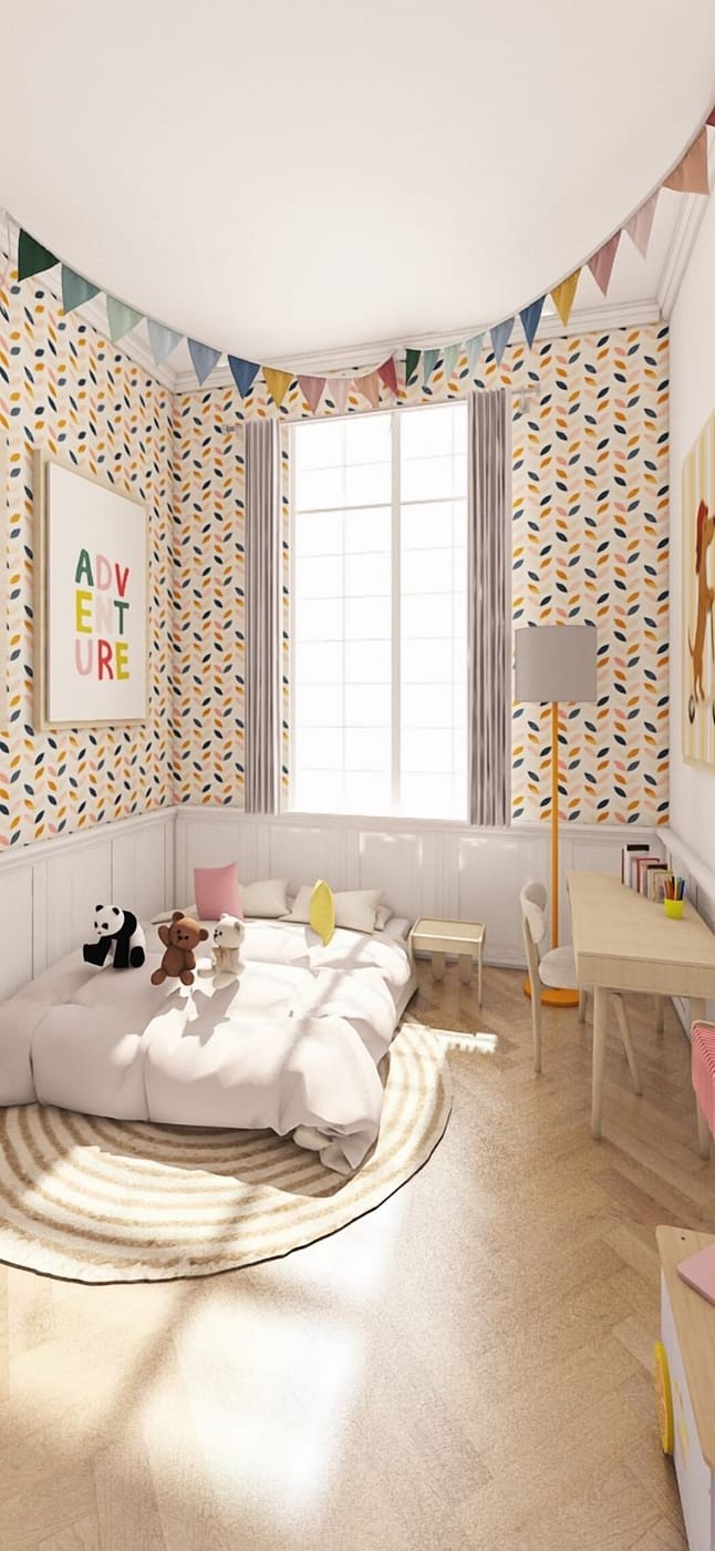 Contemporary kids room