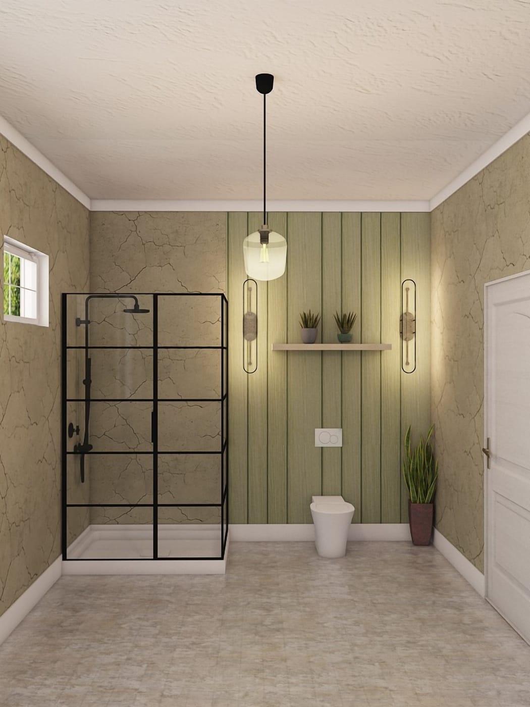 Contemporary bathroom