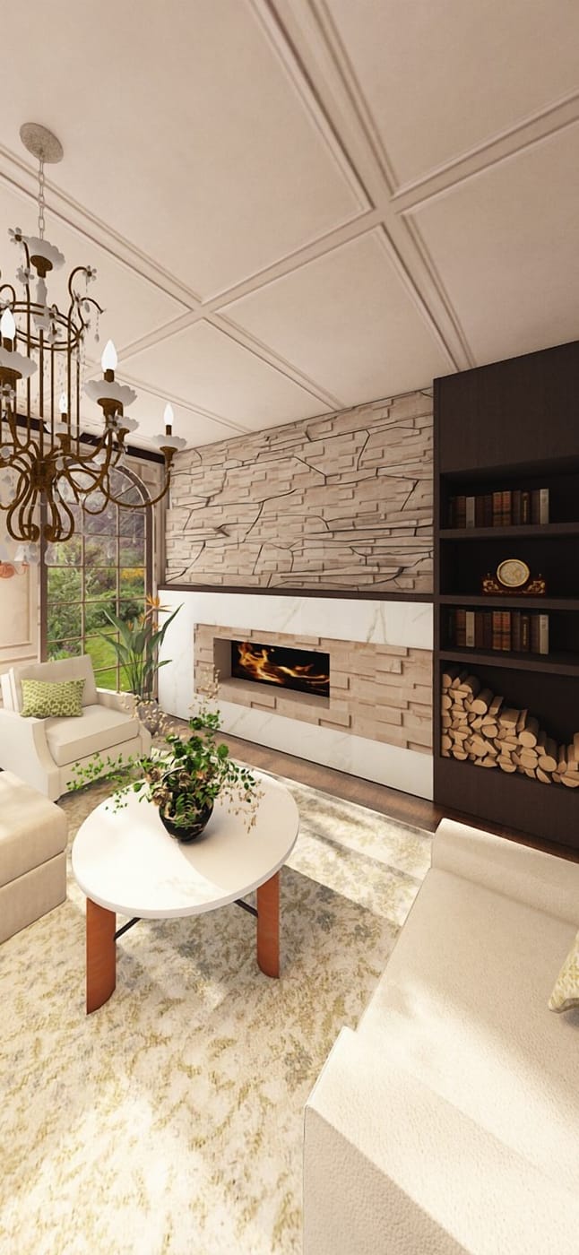 Traditional floor plan
