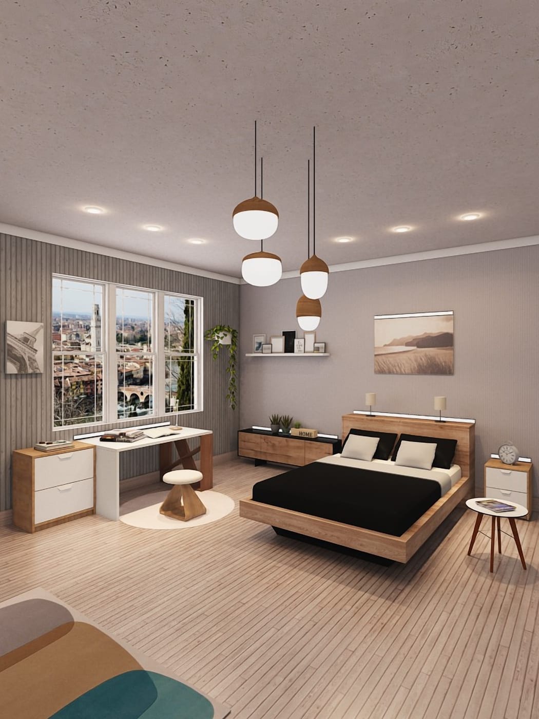 Contemporary home office