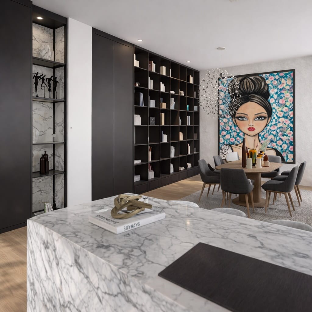 Contemporary living room