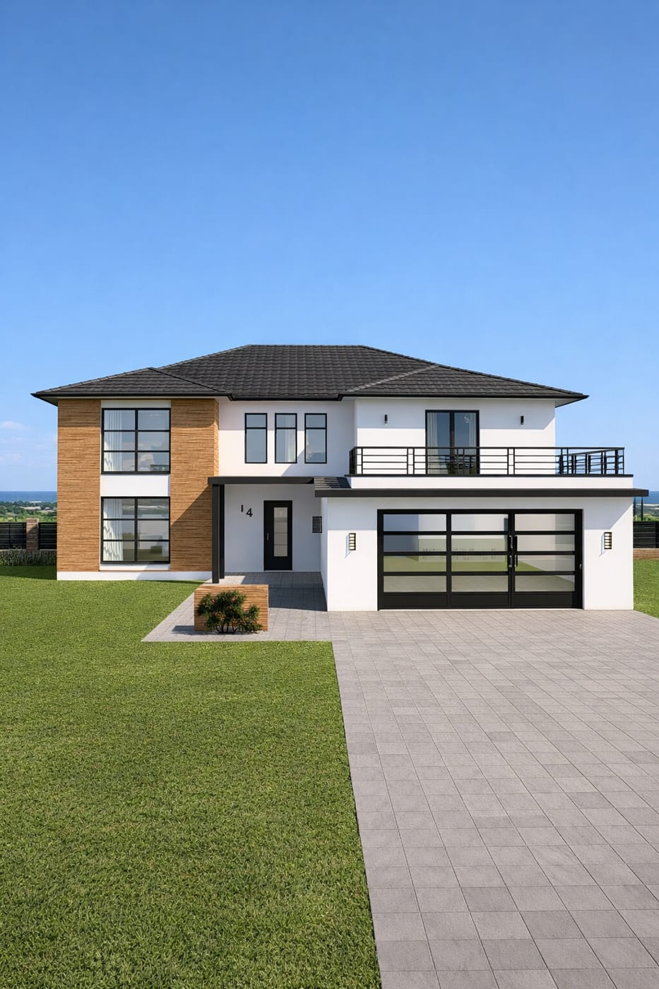 Traditional floor plan