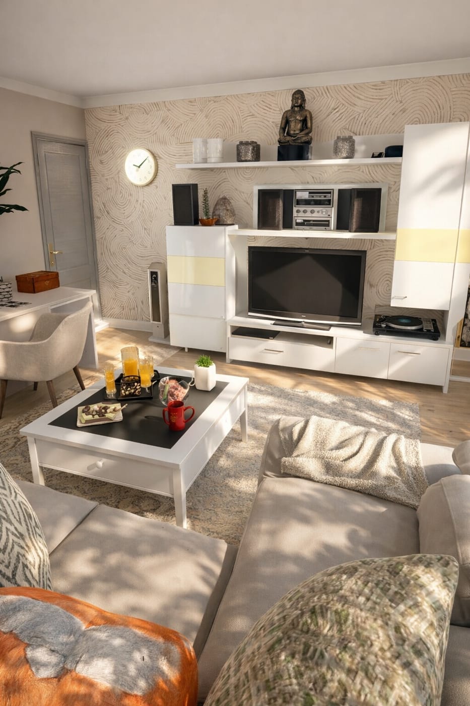 Contemporary living room