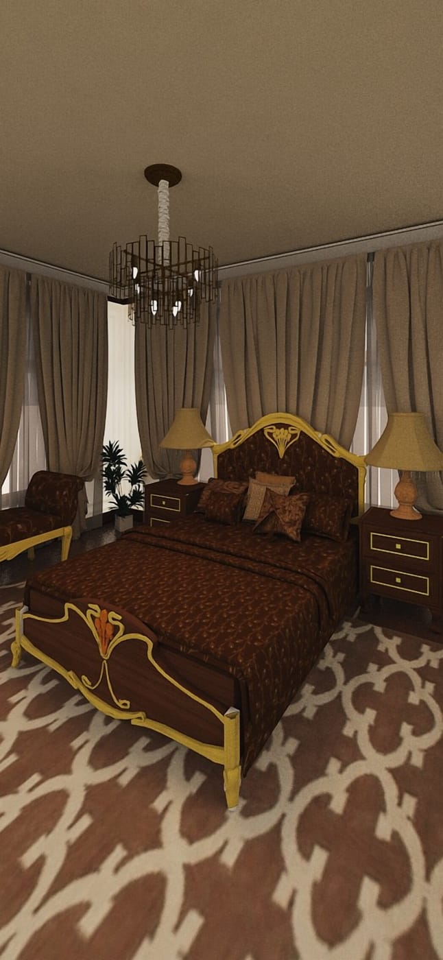 Traditional floor plan