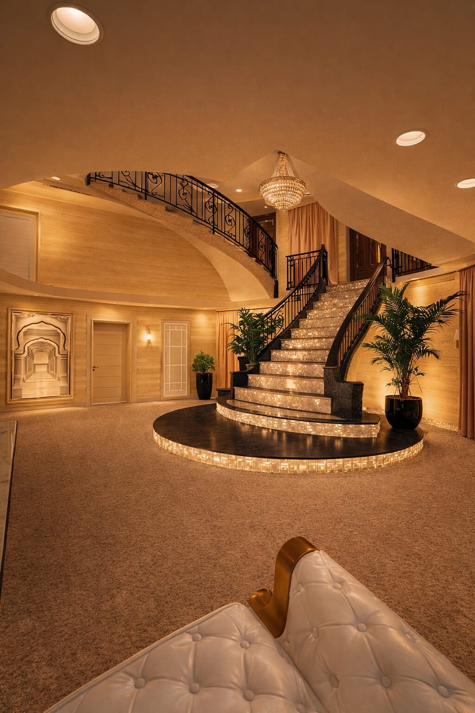 Traditional floor plan