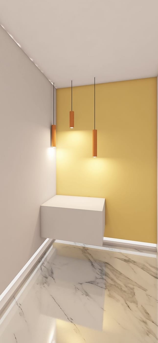 Contemporary bathroom