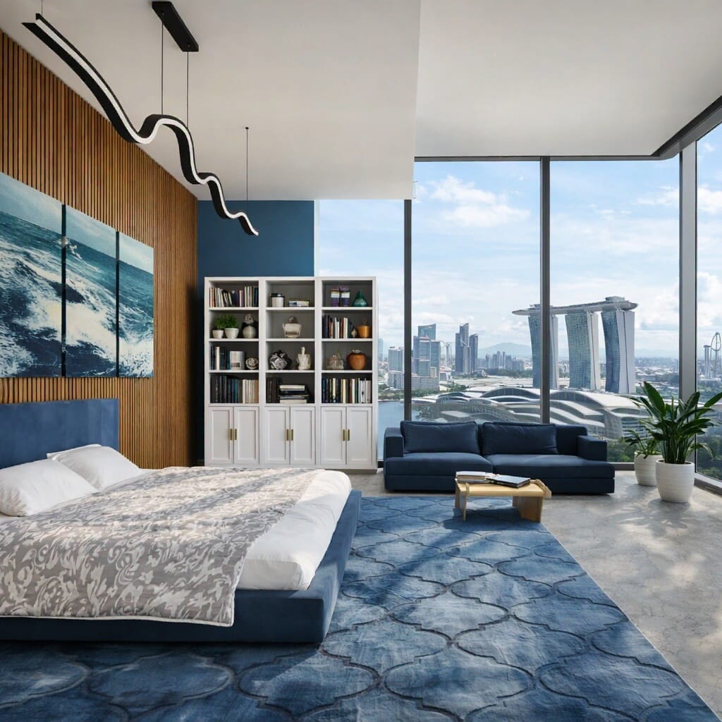 Traditional bedroom