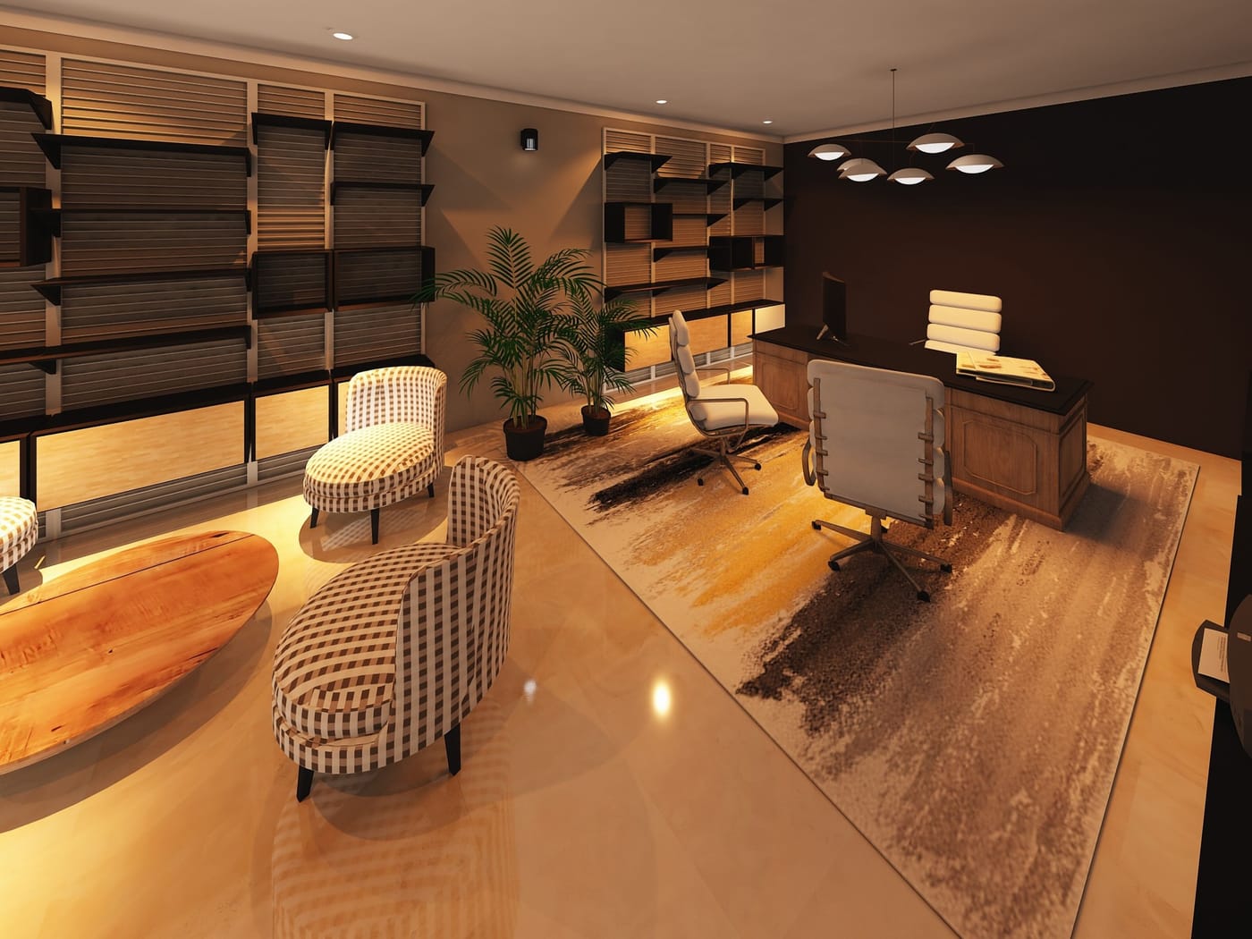 Contemporary bedroom