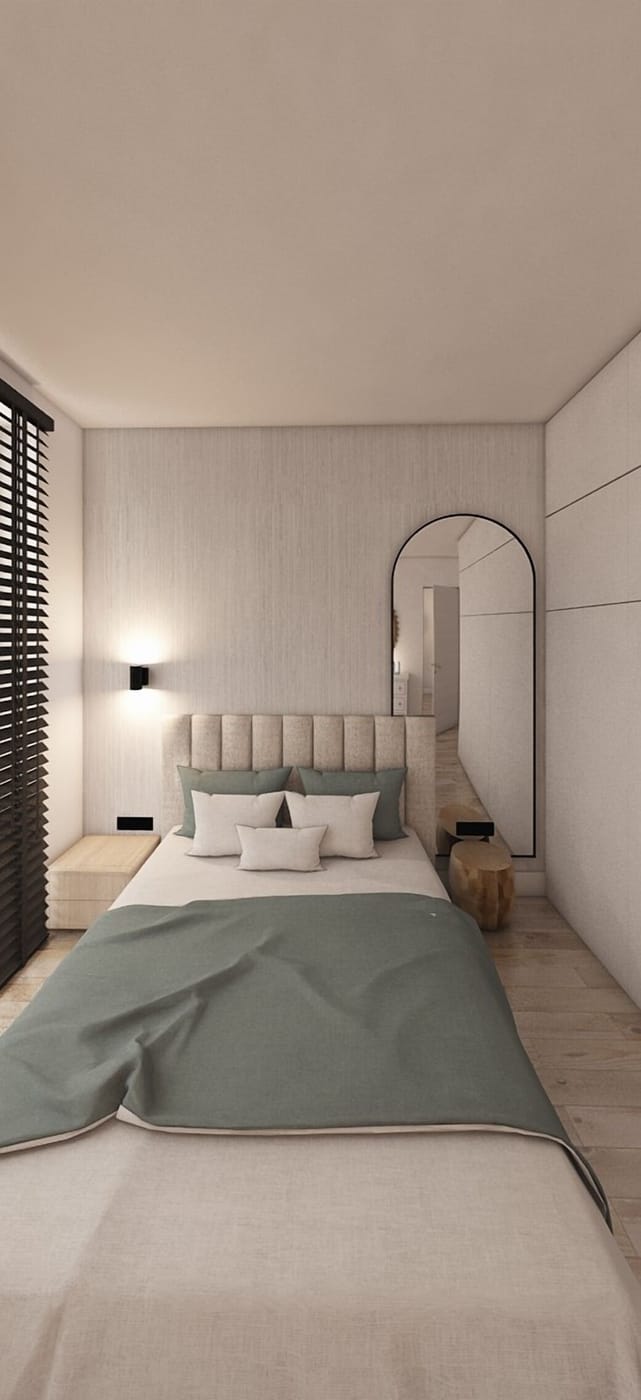 Contemporary bedroom