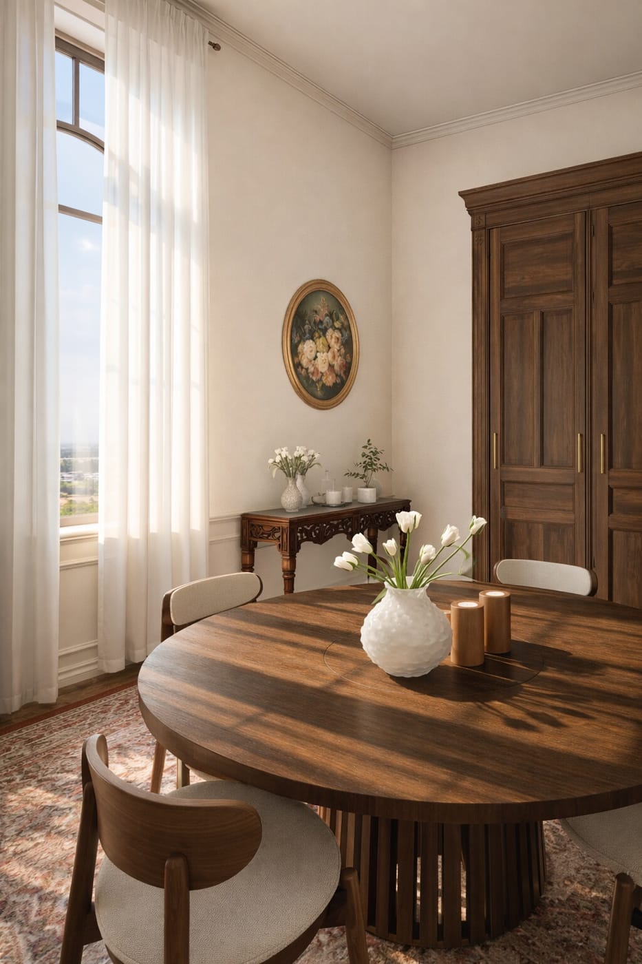 Traditional floor plan