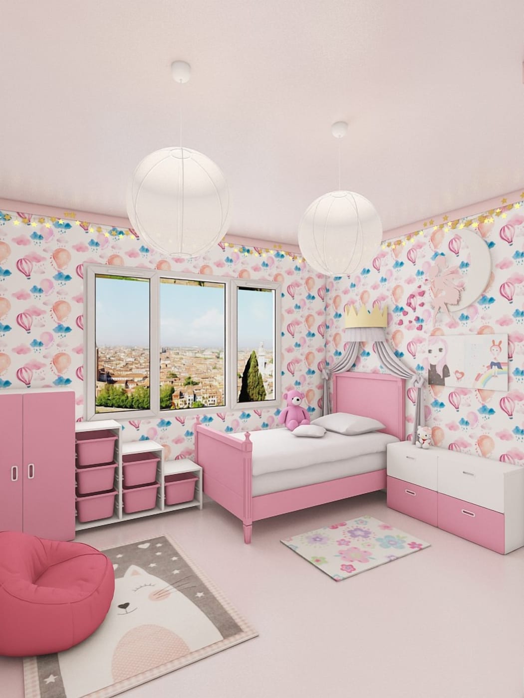 Contemporary kids room