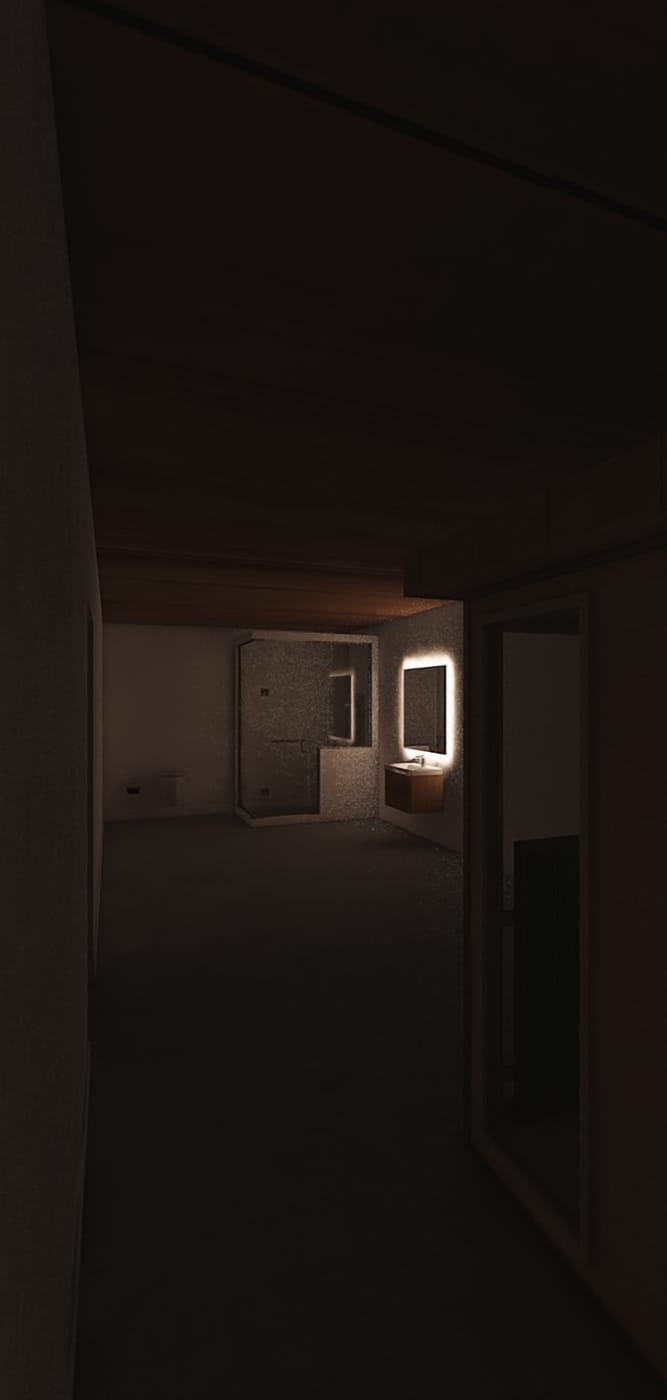 Traditional bathroom