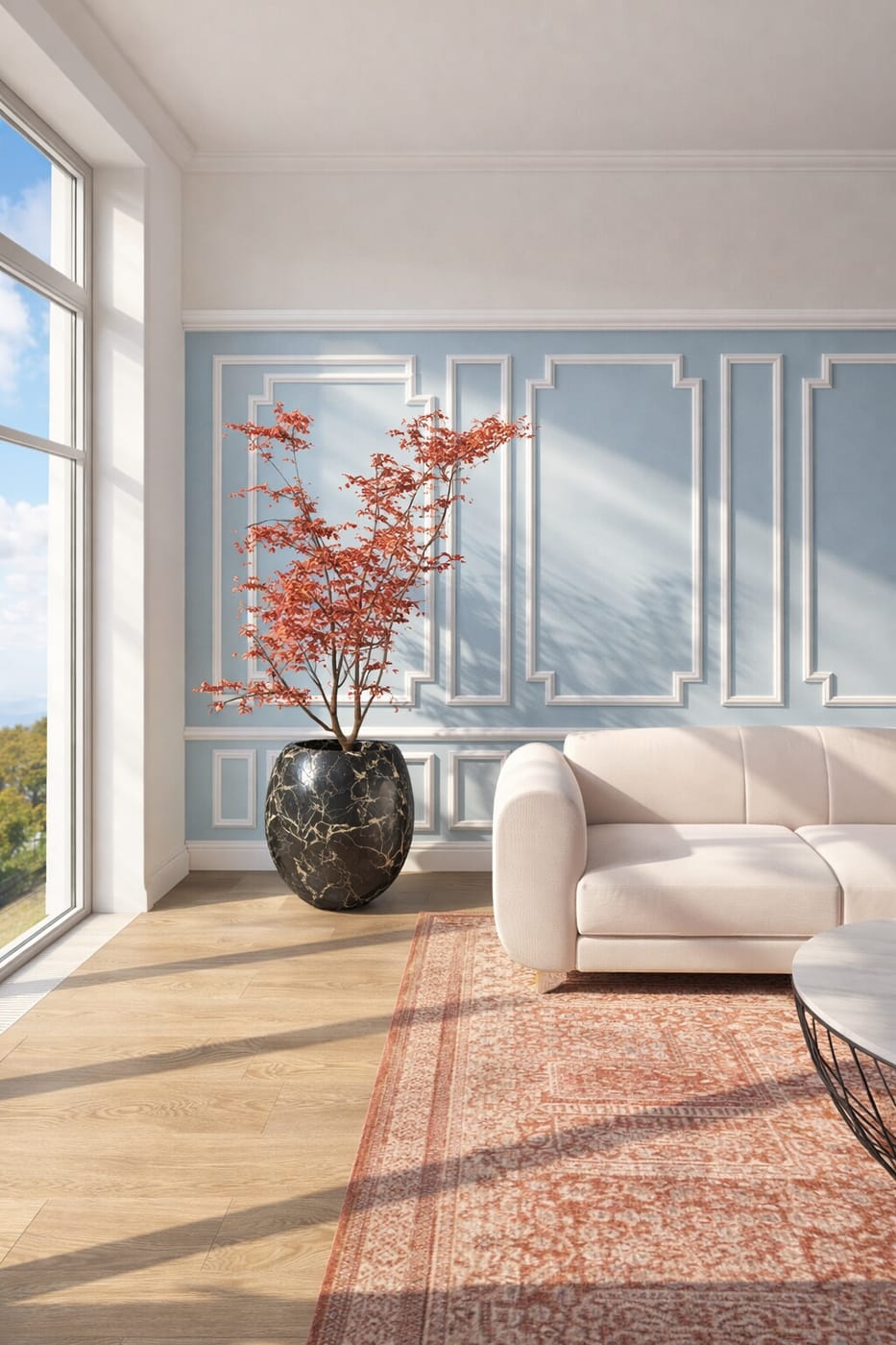 Traditional living room
