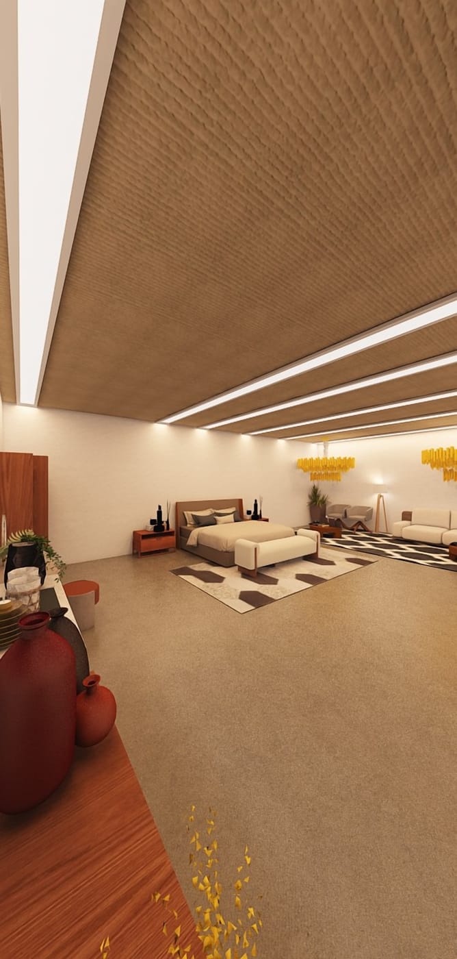 Contemporary bedroom