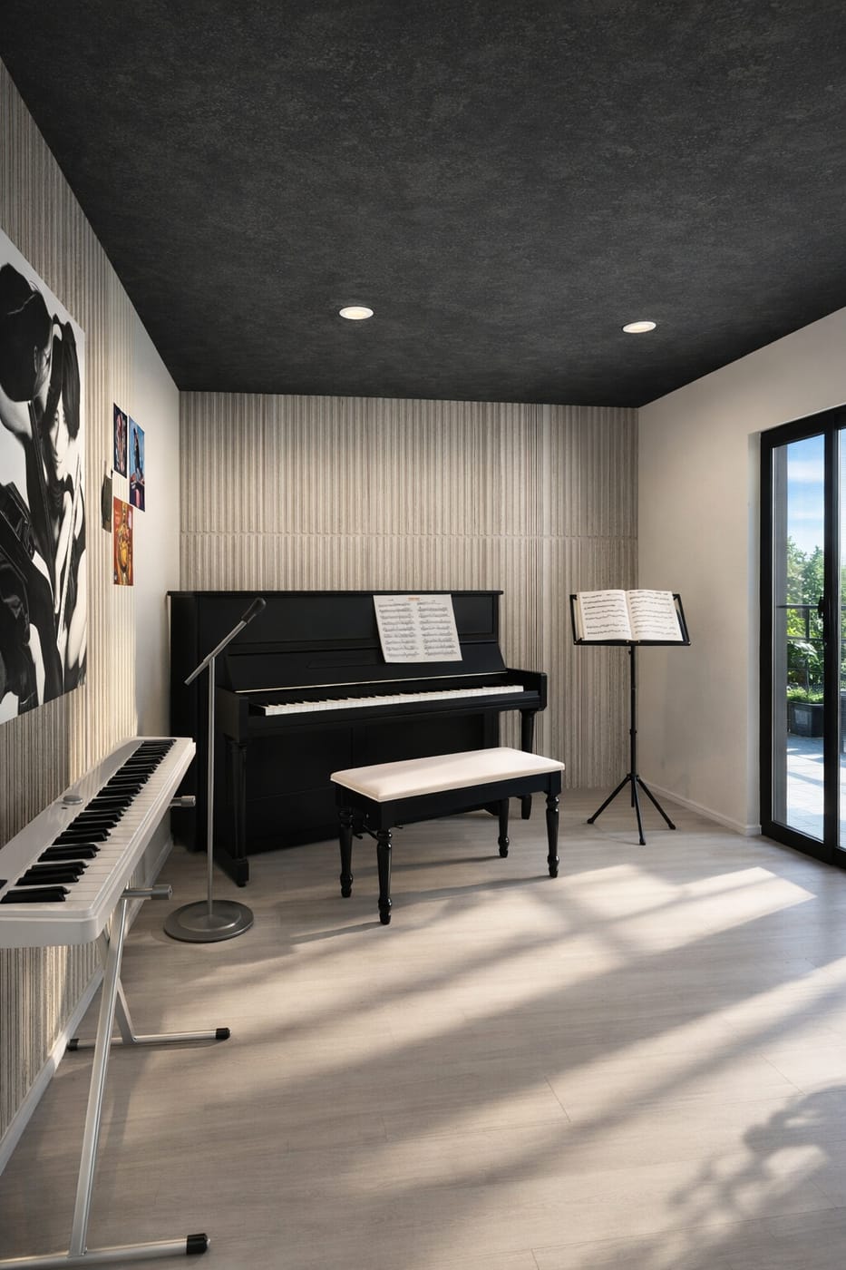 Mid-century living room