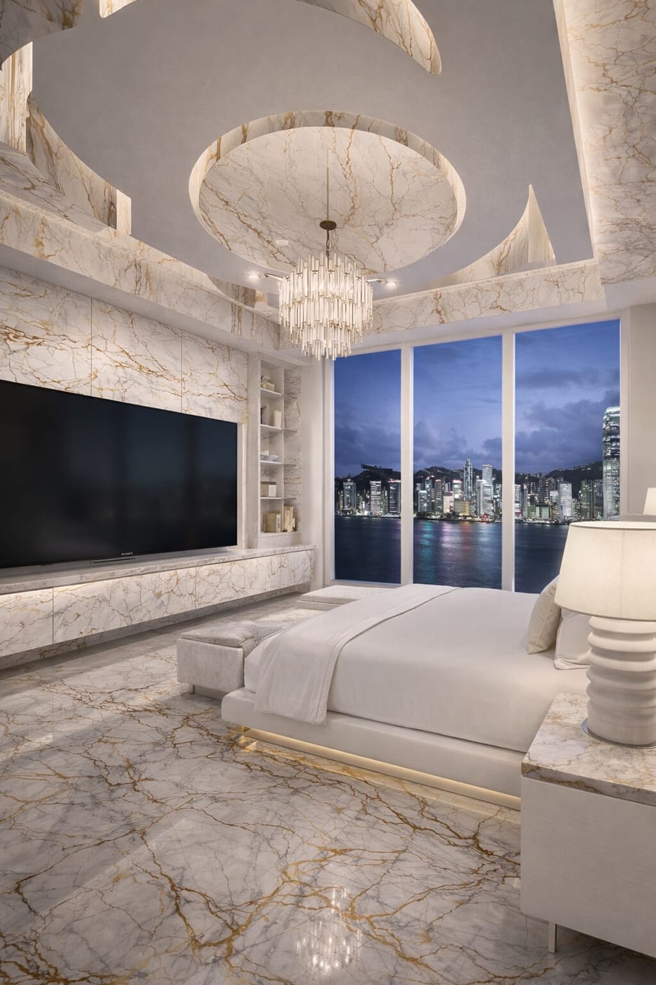 Contemporary bedroom