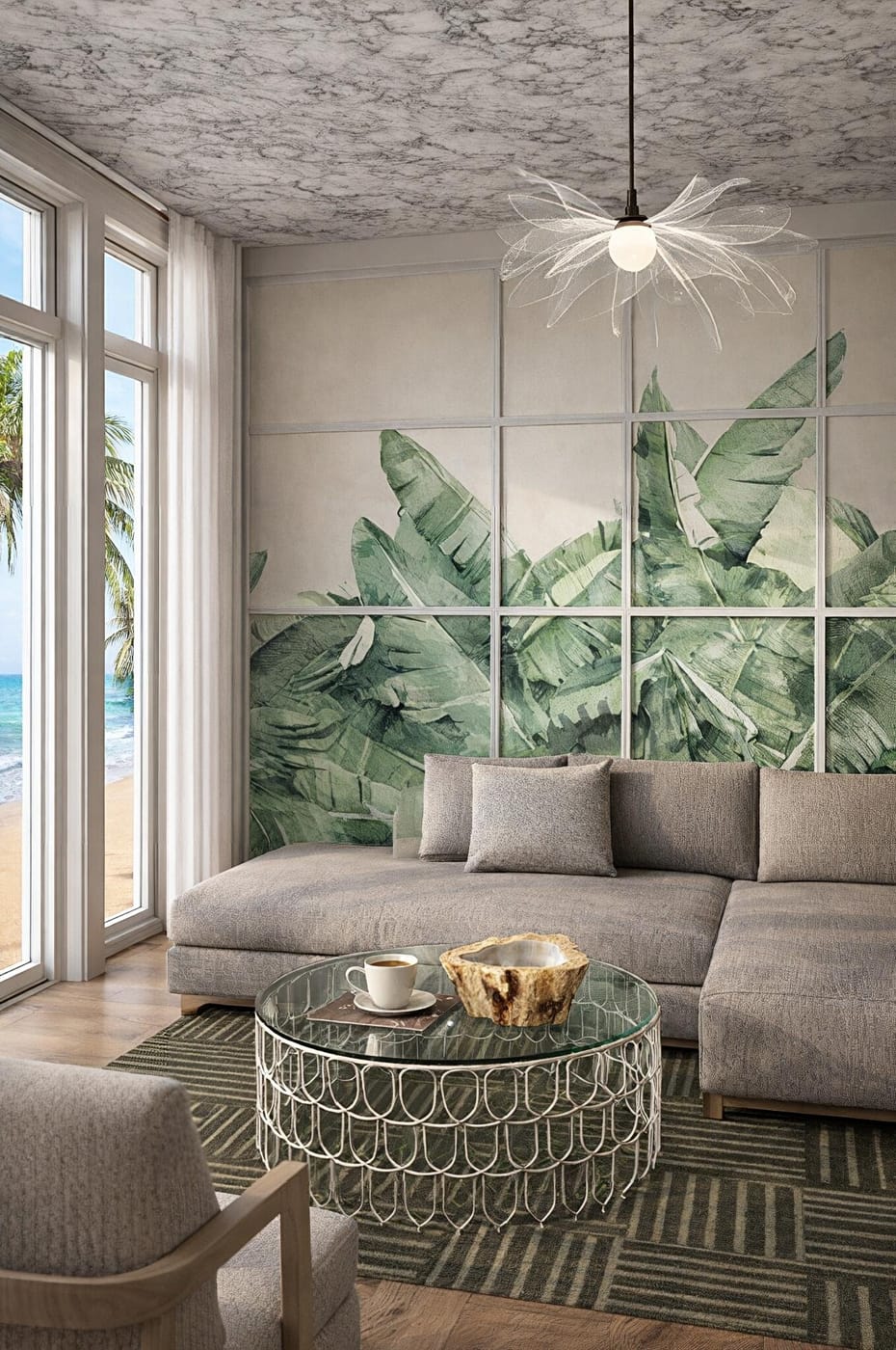 Contemporary living room