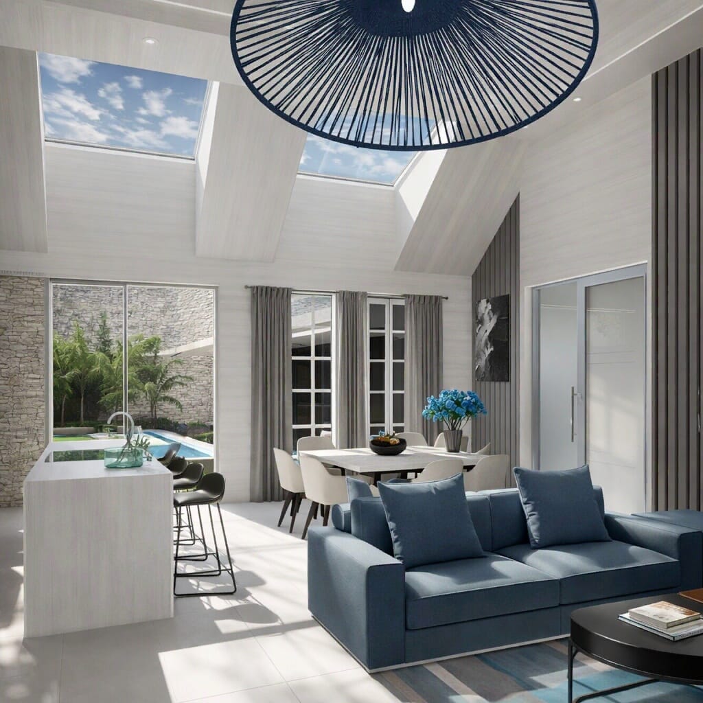 Contemporary floor plan
