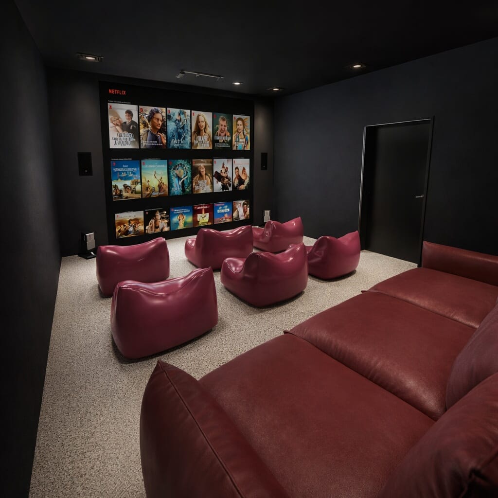 Mid-century home cinema