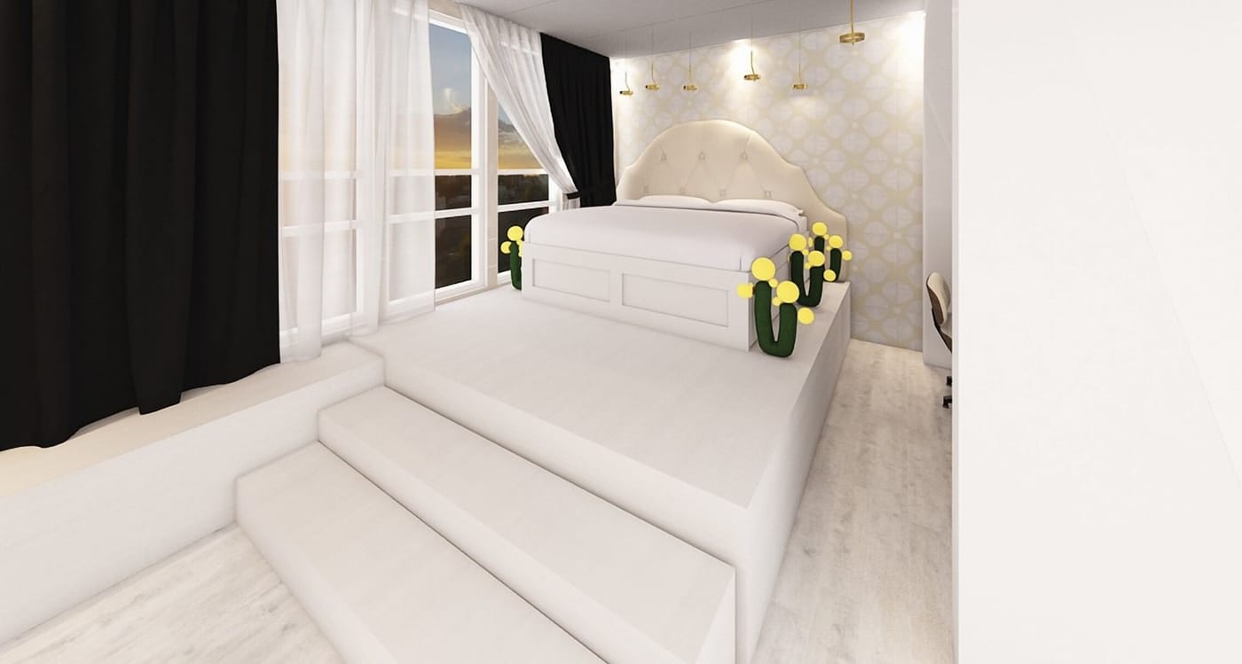 Scandinavian bedroom