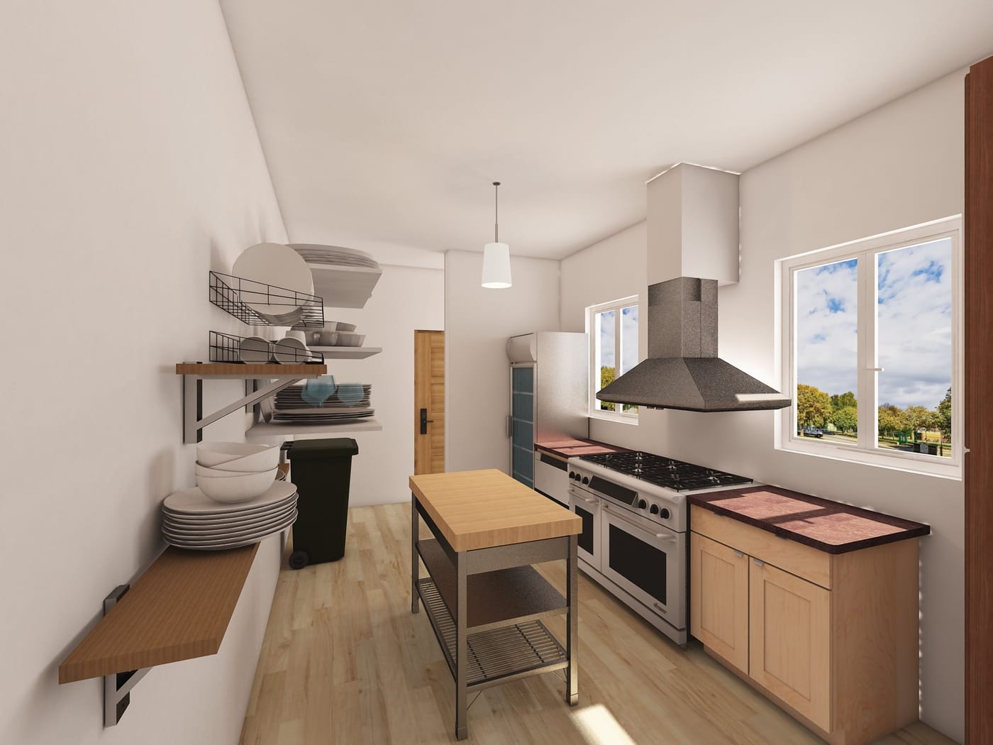 Mid-century kitchen