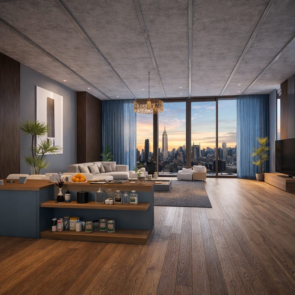 Contemporary living room