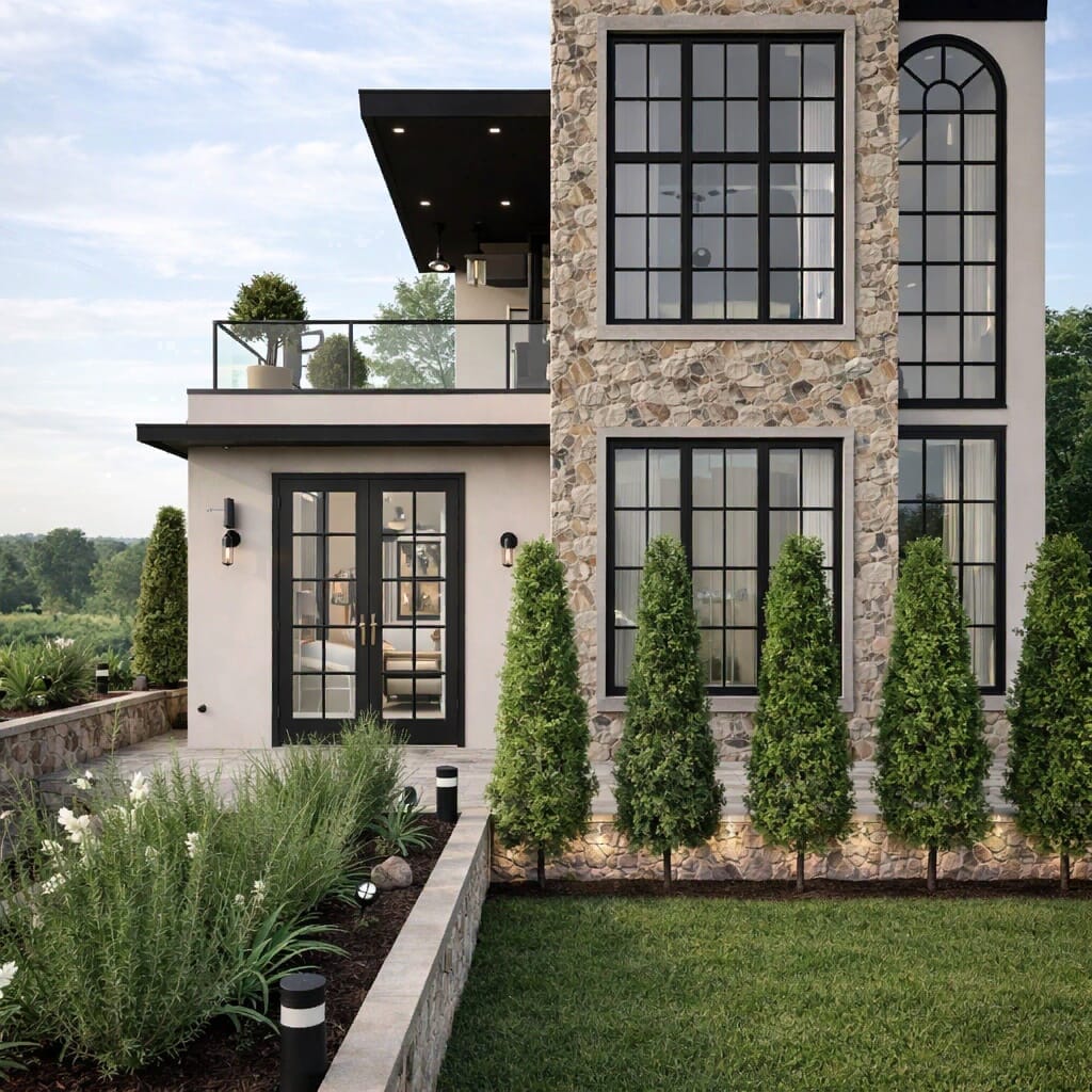 Traditional floor plan