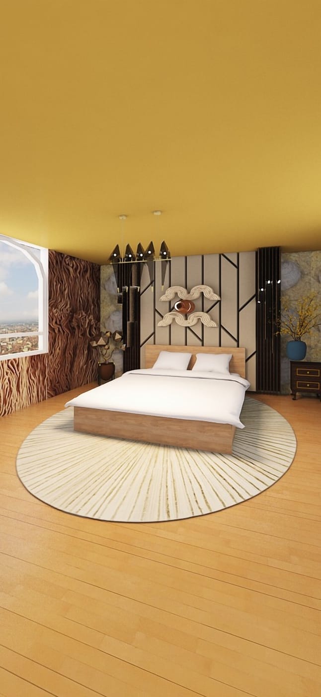 Contemporary bedroom