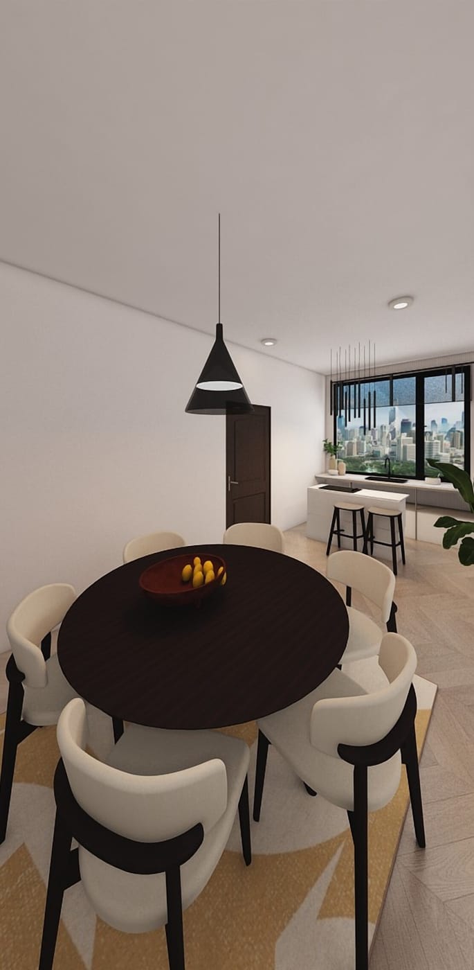 Contemporary living room