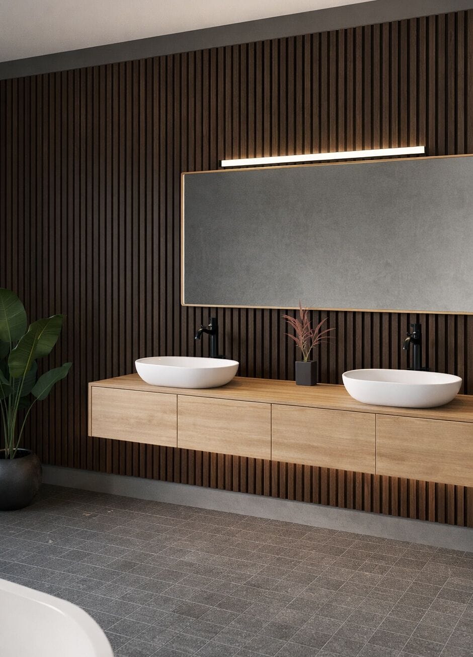 Contemporary bathroom