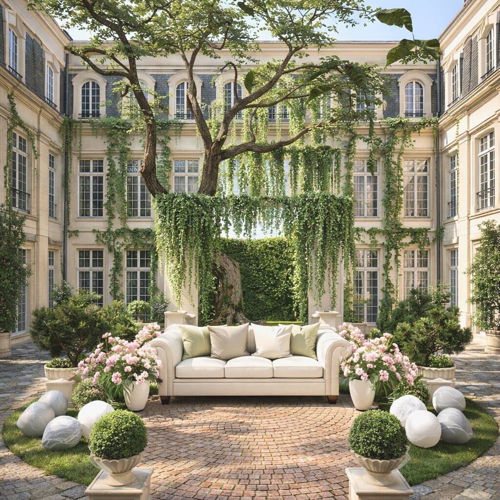 Traditional outdoor space