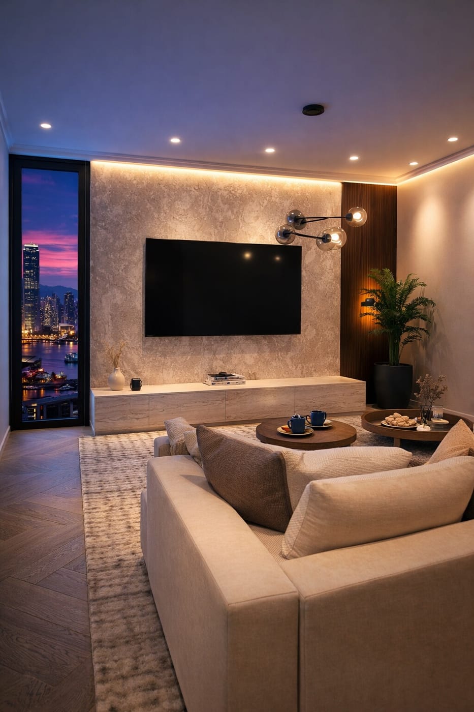 Contemporary living room