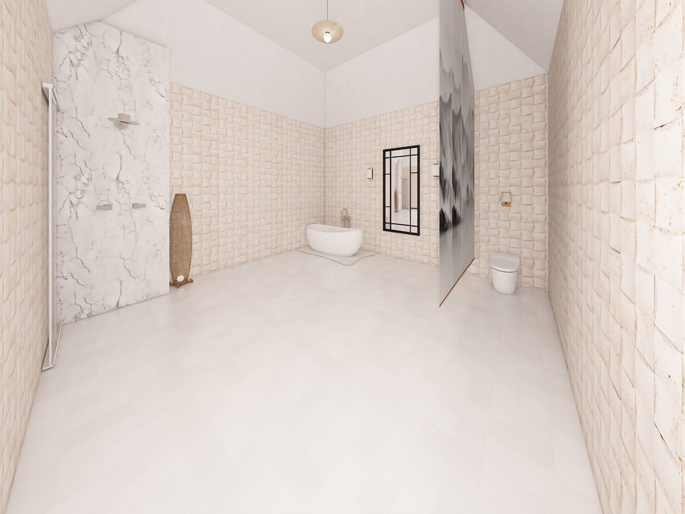 Scandinavian bathroom