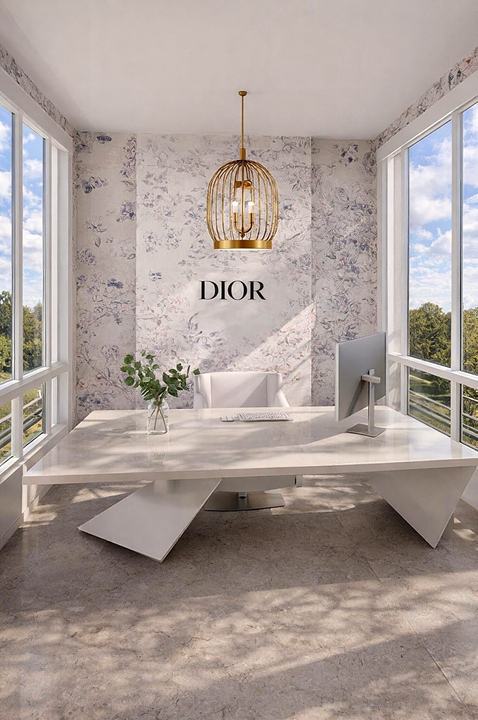 Scandinavian home office