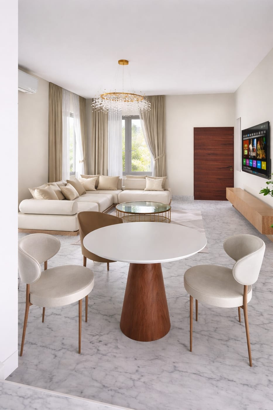 Contemporary living room