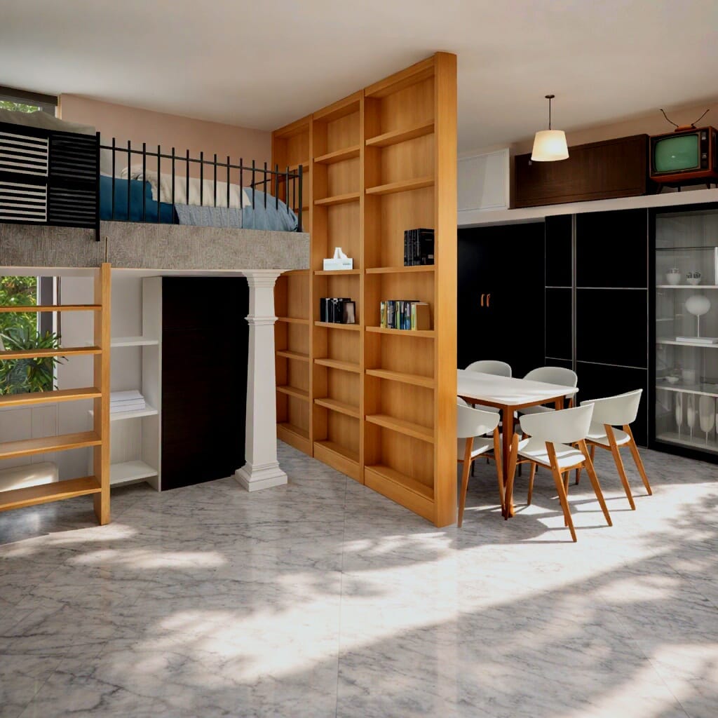 Industrial bedroom
