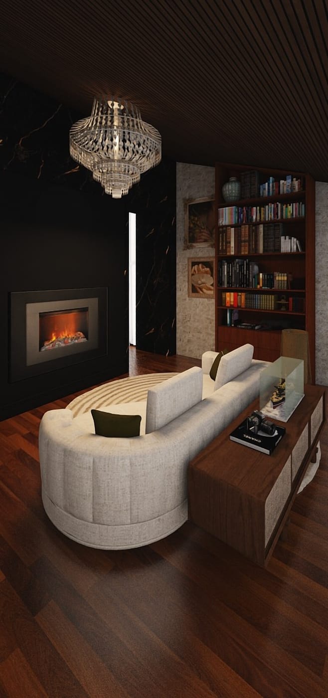 Contemporary living room