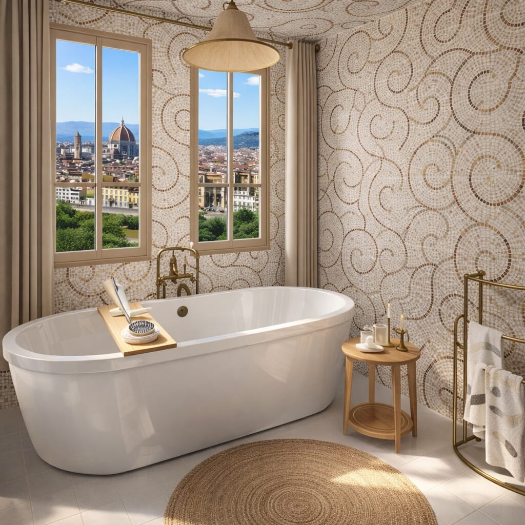 Traditional bathroom