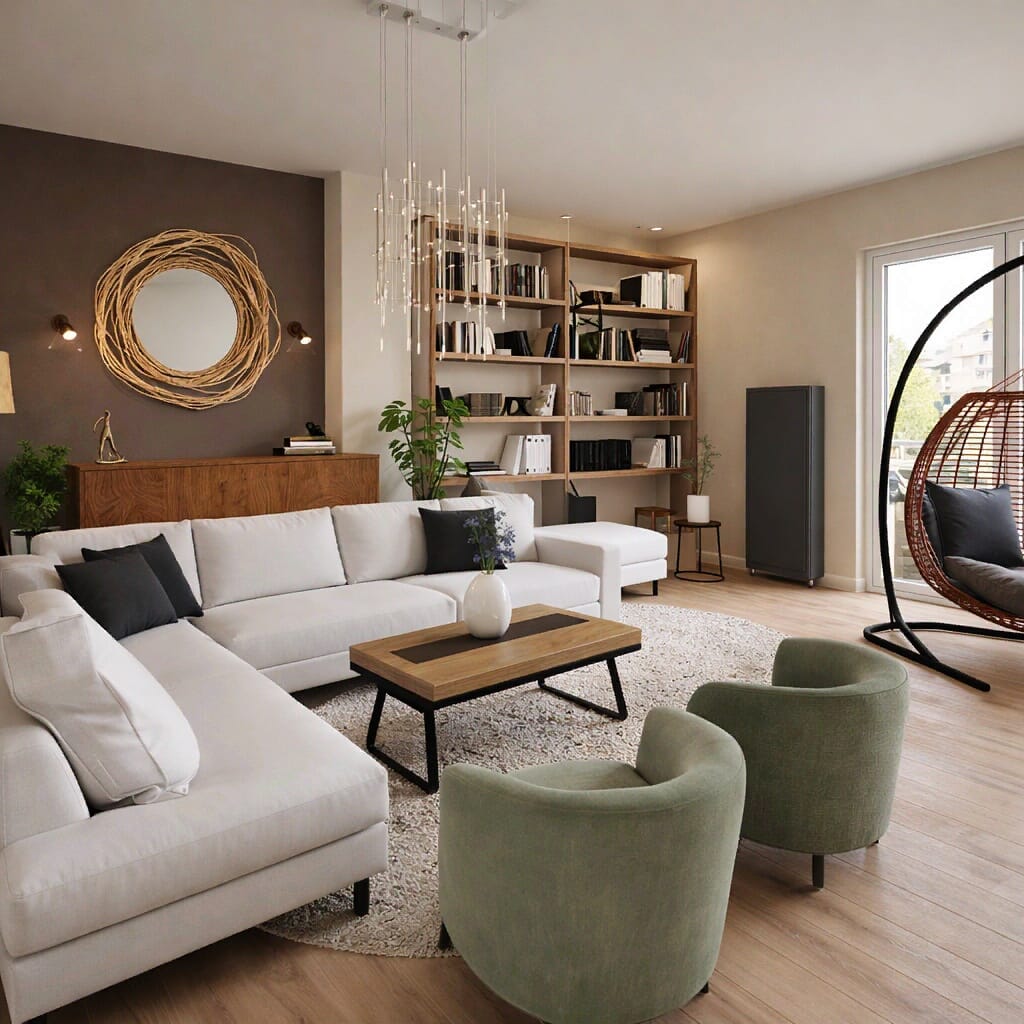 Boho living room