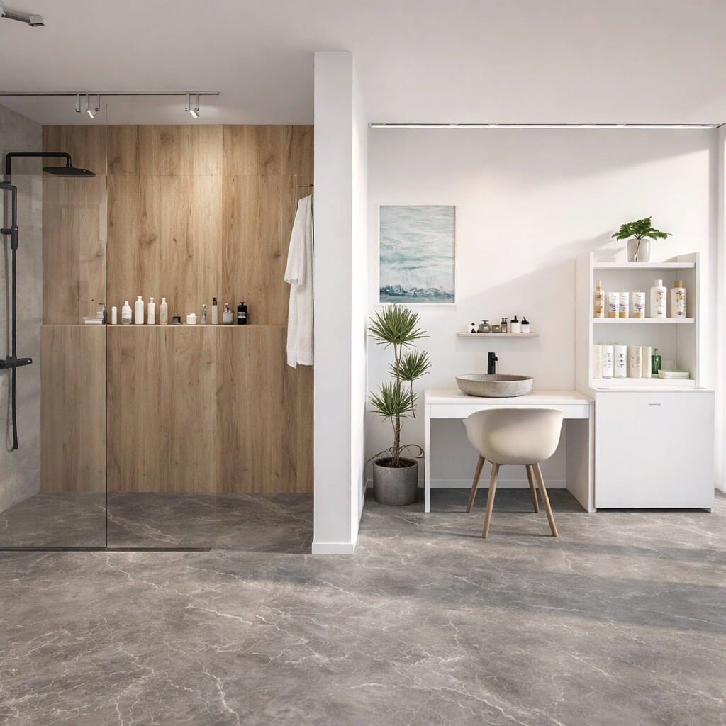 Scandinavian bathroom