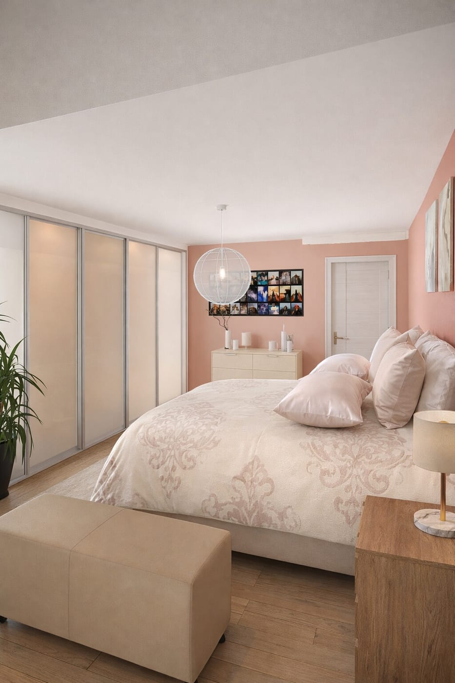 Traditional bedroom