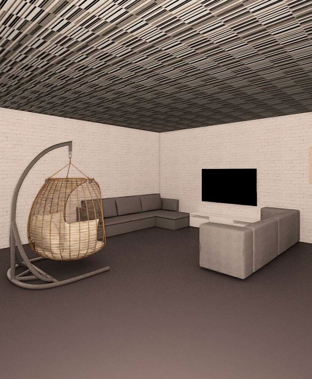 Contemporary living room