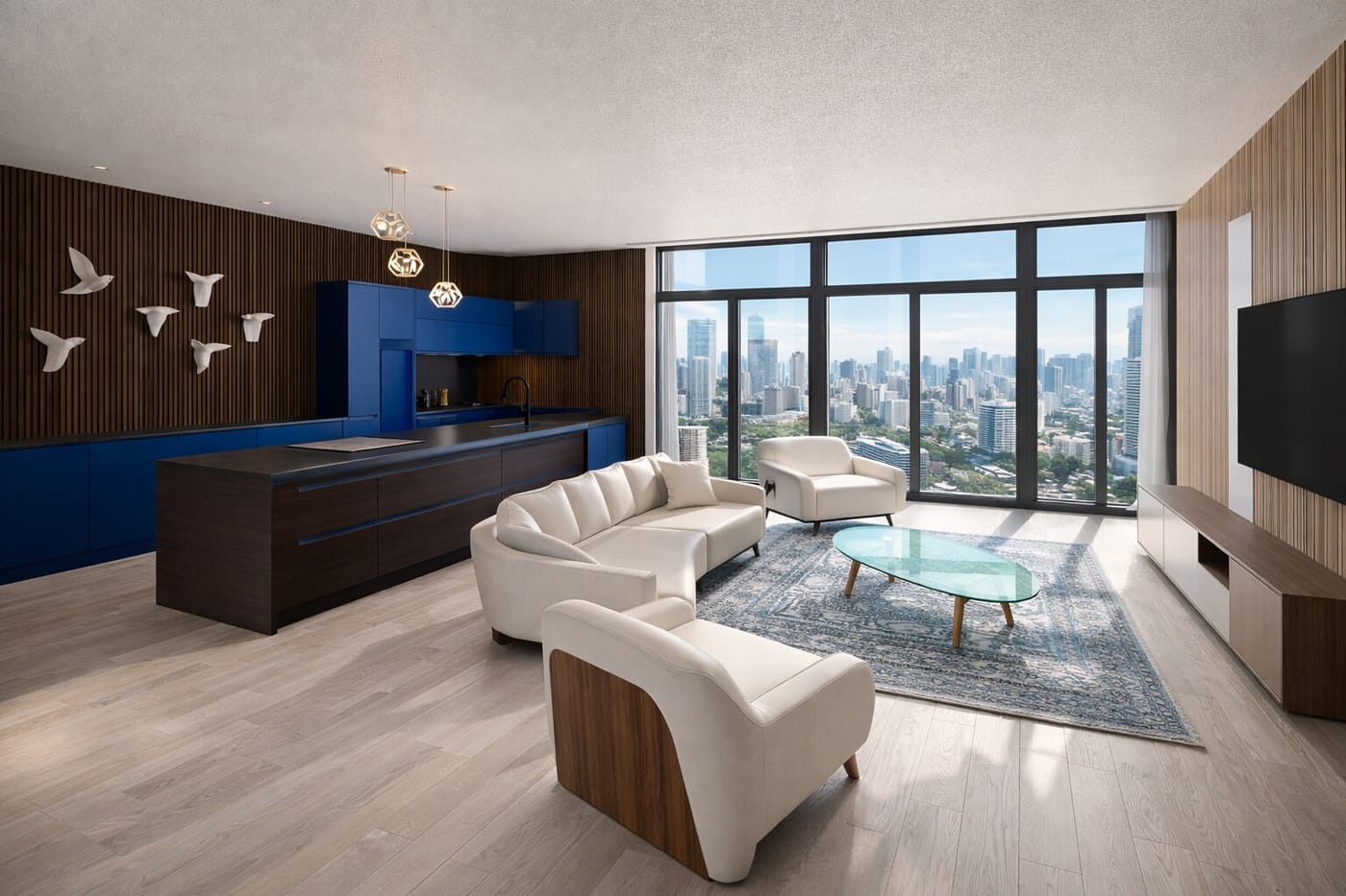 Contemporary living room
